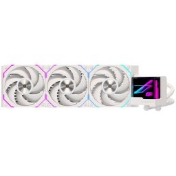 Refrigeración Líquida Einarex VERTEX 360 RGB White 360mm 3 Ventiladores RGB Cubo Espejo