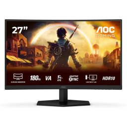AOC C27G42E 27" Fast VA FullHD 180Hz HDR10 Altavoces Adaptive Sync Curvo