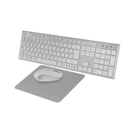 Tacens Zenith Combo Inalámbrico 3en1 Duallink 2.4ghz Teclado Membrana Ratón Óptico Español Blanco