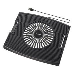 Almohadilla de refrigeración Hama Wave portátil 15,6" ventilador LED azul USB