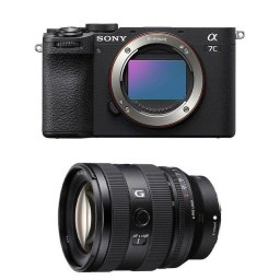 Cámara Mirrorless Sony Alpha 7C II 33 MP Zoom Óptico FE 20-70 mm Sensor CMOS Estabilizador 4K WiFi