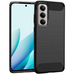 Funda para móvil Cool Carbón Antigolpes Silicona Negra ligera para Xiaomi Redmi 15/15 5G