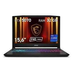 Portátil MSI Katana 15 HX B14WGK-085XES 15.6" Intel Core i9-14900HX 32GB 1TB SSD RTX 5070 8GB FreeDOS