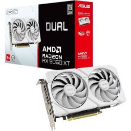Tarjeta Gráfica ASUS Dual Radeon RX 9060 XT 16GB GDDR6 White Edition