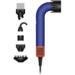 Dyson Supersonic r™ Secador de pelo profesional [Enchufe europeo tipo F] 1 un. Vinca Blue / Topaz Curly + Coily Hair