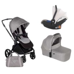 TRIO MUUM 4 U05 DIM GREY CAPAZO SWEET CON GRUPO 0 BASIC COCHECITO JANE