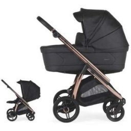Cochecito Bebecar Flowy Duo KP426 Color Negro Chasis Mixto