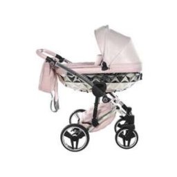 COCHECITO DUO JUNAMA DOLCE ROSA/PLATA