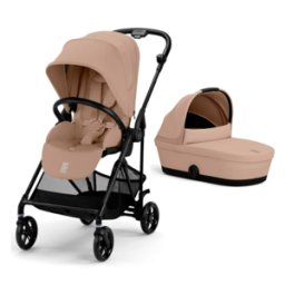 Rio Cochecito Duo Melio Carbon 2025 color Almond beige de Cybex