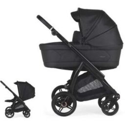 Cochecito Bebecar Flowy Duo KP426 Color Negro Chasis Mixto