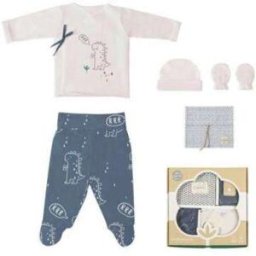 Set de Nacimiento 5 piezas Bebe Dinos Bimbi Casual
