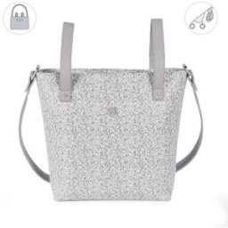 Bolsa Cochecito Flower Mellow Gris Pasito A Pasito 74940