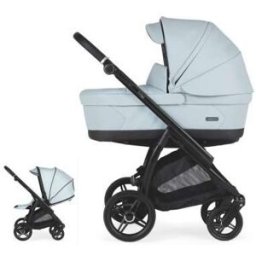 Cochecito Bebecar Flowy Duo KP423 Color Azulado Chasis Mixto