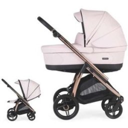 Cochecito Bebecar Flowy Duo KP427 Color Rosa Chasis Mixto