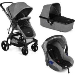 Cochecito Trío Be Cool Quantum 3 Top Black Mix
