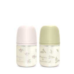 Pack Biberones Vidrio Poetry 120ml de Suavinex