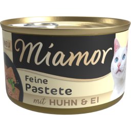 Miamor Paté 24 x 85 g - Pack Ahorro - Huevo y pollo