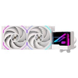 Refrigeración Líquida Einarex EXWC-VX-1240R-W 240mm 2 Ventiladores RGB Espejo Infinito Blanco