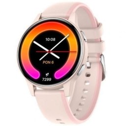 Forever iGo Watch 4 JW-600 Bluetooth 46mm AMOLED Rosa Resistencia Agua IP67 Pulsómetro Sueño