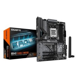 Placa Base GIGABYTE B840 EAGLE B840 Socket AM5 DDR5 ATX WiFi 6E 2.5GbE RGB RAID