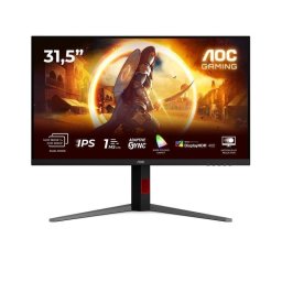 Monitor AOC U32G4U 31.5" UltraHD 4K 160Hz Fast IPS 0.5ms HDR400 USB Hub Ergonomía