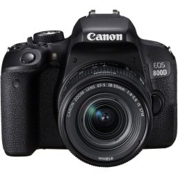 Canon 800D 24MP WiFi/Bluetooth + Objetivo EF-S 18-55mm F4-5,6 IS STM