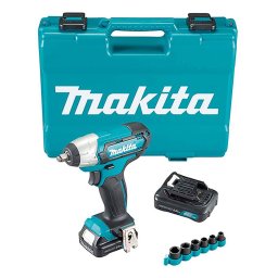 TW140DSAEX Llave impacto Makita 12V CXT 140Nm 2Ah 2 bat. 3/8