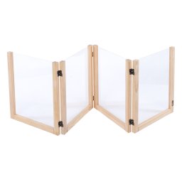 Corral de madera TIAKI para animales pequeños - 201,5 x 3 x 60 cm (L x An x Al)