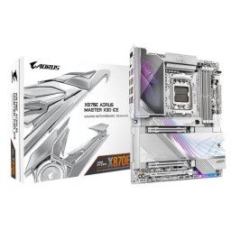 Placa Base GIGABYTE X870E AORUS MASTER X3D ICE X870E Socket AM5 DDR5 ATX WiFi 7 10GbE PCIe 5.0 RAID RGB