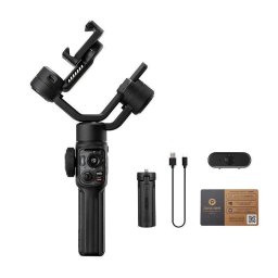 Estabilizador Zhiyun Smooth 5S AI Combo seguimiento IA luz integrada 3 ejes