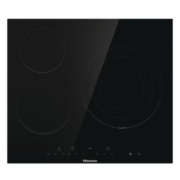 Placa Hisense E6332BSCE Vitrocerámica Integrada 3 Zonas Touch Negro