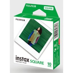 Película Instantánea Fujifilm instax SQUARE Film 10 Fotos ISO 800 Blanco