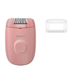 Depiladora Philips Series 2000 BRE227/00 Rosa Cabezal Lavable Masajeador Compacta