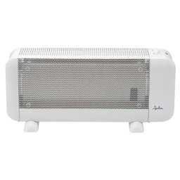 Calefactor eléctrico Jata JCRM1501 Mica 1500W protección baño y antivuelco