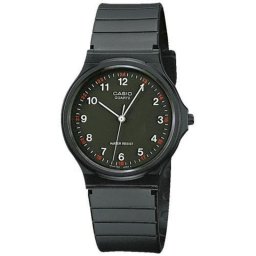 CASIO Collection MQ-24-1BLLEG 34mm Negro Resina Unisex Batería 2 años Cuarzo Acrílico