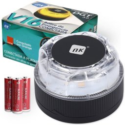 Luz de emergencia Nk DP-EL2024-C1 V16 conectada geolocalizable base magnética