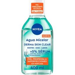 NIVEA Agua Micelar Derma Skin Clear Anti-Imperfecciones 400ml
