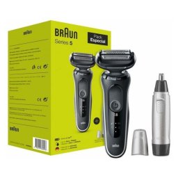 Braun Pack Series 5 51-W1000s Afeitadora en Seco/Mojado + Ear&Nose EN10 Cortapelos para Nariz/Orejas