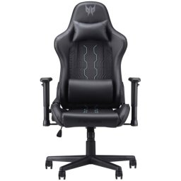 Silla Gaming Acer Predator Rift Go Negra y Azul, 120 kg, Reposabrazos 1D, Respaldo Ajustable