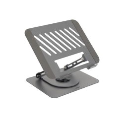 Soporte portátil TooQ PH-DAFNE-G rotación 360º ajuste 11-17" acero gris oscuro