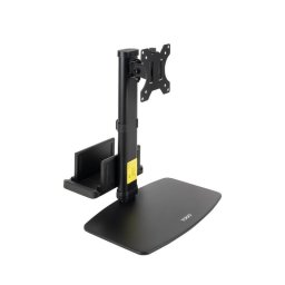Soporte de monitor TooQ DB1128TN-B ajustable para 17"-27" con soporte CPU