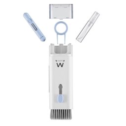 Kit de limpieza Ewent EW5630 ABS Blanco para teclado, pantalla y auriculares