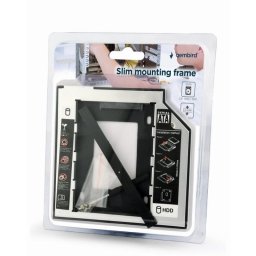 Panel accesorio Gembird MF-95-01 5.25" para SSD/HDD 2.5" SATA