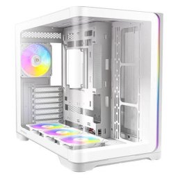 Caja PC Antec C5 Curve ARGB ATX USB-C Vidrio Templado Blanca