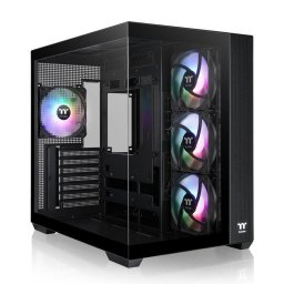 Caja Thermaltake View 380 TG ARGB Black Vidrio Templado ATX Gaming