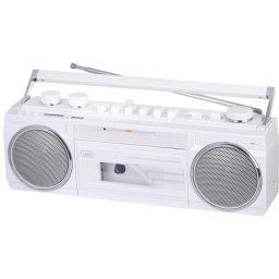 Radio portátil Trevi RR 501 BT Bluetooth Blanco altavoces USB SD batería D