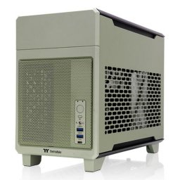 Caja PC Thermaltake TR100 Mini Tower Verde Mini-ITX SPCC SFX