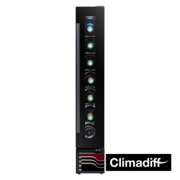 CLIMADIFF Vinoteca empotrable CBU7S1B. Cíclico. Menos de 20 botellas