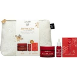 Apivita Pack Beevine Elixir crema Lift y Firmeza textura ligera + Sérum 10 ml + contorno de ojos 1,5ml