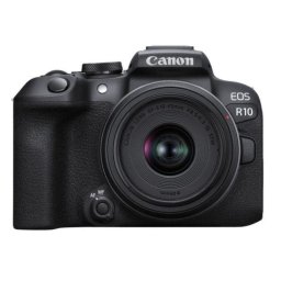 Canon EOS R10 24.2MP + Objetivo RF-S 18-45mm F4.5-6.3 IS STM + Adaptador MT EF-EOS R